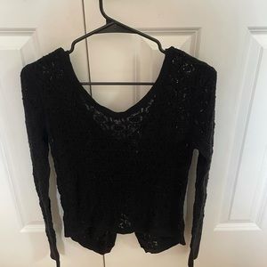 Black Knit Sweater